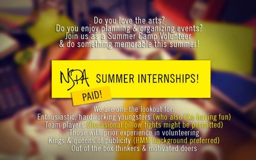 NSPA Internship